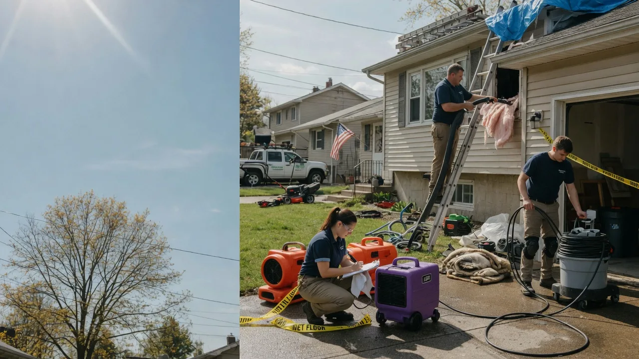 Emergency Water Removal in Commercial Point, OH near me